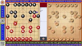 X BOOKS  Match 4 of 30 year experience in chess by Niu Aiping Analyse [upl. by Happ600]