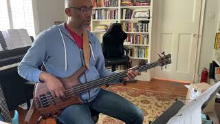 Sledgehammer bass cover v2 Fretless [upl. by Schatz]