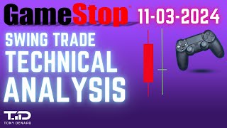 GME Technical Analysis  Bullish Harami Cross  Gamestop TA for Swing Traders Nov 3 2024 [upl. by Kendry]