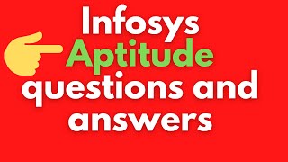 Infosys Aptitude Questions and answers 2021 Infosys mathematical ability questions and answers [upl. by Ykvir166]