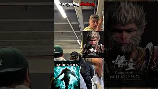 Wukong Compared with other souls games wukong darksouls gaming eldenring shorts [upl. by Isoais]