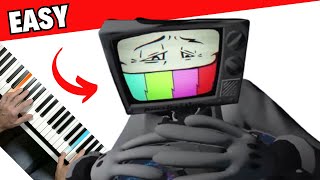 SMG4  PUZZLEVISION  Piano Tutorial [upl. by Nyrat431]