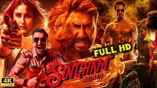 Singham Again Full Movie  4k Movie   Ajay D Akshay K Deepika Ranveer S Tiger S  trailer [upl. by Semele]