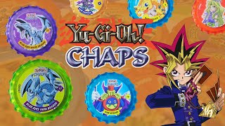 Tazos YuGiOh Internacionais Review da Coleção de Chaps da Holanda [upl. by Dusty]