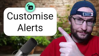 How To Customise Streamlabs Alerts For Twitch and YouTube For Streamlabs and OBS [upl. by Wohlen]