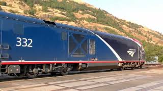 PNW Trip Quick Clip Amtrak Empire Builder Portland Section [upl. by Jobey755]