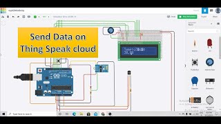 Send Data on ThingSpeak cloud Using Arduino and esp8266 [upl. by Ji]