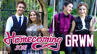 quotGet Ready With Mequot HOMECOMING 2016  Brooklyn and Bailey GRWM [upl. by Aihsile]