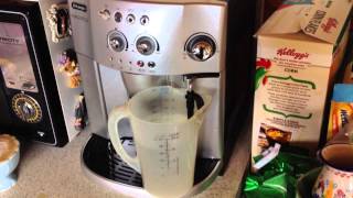 Delonghi coffee machine cleaning [upl. by Jaella]