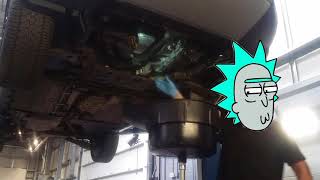 HOW TO CHANGE A FORD POWERSHIFT AUTO GEARBOX TRANSMISSION FLUID [upl. by Donohue]