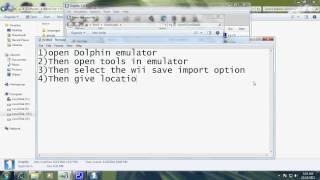 how to save bin file to dolphin Emulator Perfectavi [upl. by Remliw]