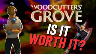 The Woodcutters Grove Is It Worth It  Woodcutting Rework Review  Quick Guide [upl. by Sandi]