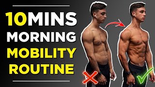 10 MIN PERFECT MOBILITY ROUTINE NO EQUIPMENT FOLLOW ALONG [upl. by Noiwtna]