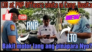 Viral Cong Bosita VS LTO amp Police Officers sa checkpoint New video Bakit motor lang ang sinisita [upl. by Iphagenia33]