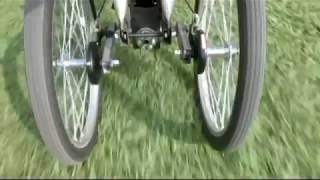 新型可傾式三輪腳踏車 The new tilting tricycle [upl. by Sedberry]