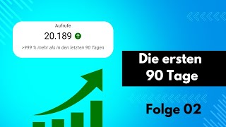 YouTube Insights – Folge 2 Wie liefen die ersten 90 Tage [upl. by Notyap198]