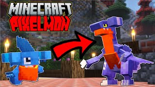 Gabites Evolution Cobblemon Minecraft Pixelmon [upl. by Dovev]