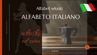 Alfabet włoski  nazwy  wymowa liter Włoski dla początkujących od zera [upl. by Ayik220]