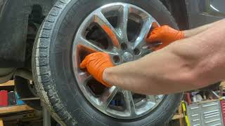 Wheel Cover ClickRattle Fix 2015 Jeep Cherokee [upl. by Metah]