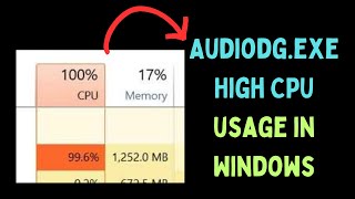 How to Fix Audiodgexe High CPU Usage in Windows 11 [upl. by Janaye325]