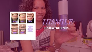 Hismile purple toothpaste review Hismile toothpaste colour corrector funciona pasta de dentes roxa [upl. by Rehptosirhc]