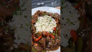 Easy amp Delicious Pepper Steak Recipe SHORTS recipe [upl. by Baryram]