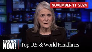 Top US amp World Headlines — November 11 2024 [upl. by Azrim]