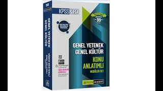 Pegem 2020 KPSS Genel Yetenek Genel Kültür Video Destekli Konu Anlatımlı Set [upl. by Konstance649]