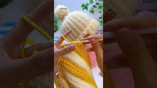 かぎ針編みの帽子のチュートリアル 크로 셰 뜨개질 모자 튜토리얼 Tığ İşi Şapka Eğitimi Crochet Hat Tutorial かぎ針編み 뜨개질 tricô [upl. by Robinia]