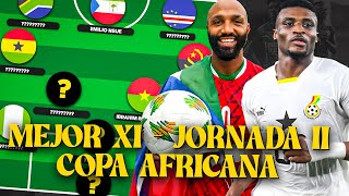 EL XI IDEAL  JORNADA 2 DE LA COPA AFRICANA DE NACIONES [upl. by Yasmin]