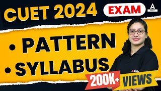 CUET 2024 Syllabus and Exam Pattern  Complete Details  By Rubaika Maam [upl. by Novit]