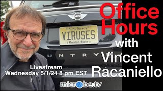 Office Hours with Earths Virology Professor Livestream 5124 8 pm EDT [upl. by Nie]