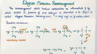 Wagner Meerwein rearrangement Reaction Mechanismtrick to solve questionsIITJAMTIFRCSIRNETGATE [upl. by Janie]