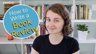 How to Write a Book Review [upl. by Anaitit48]