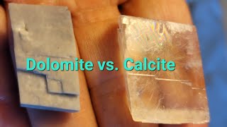 How to distinguish between calcite and dolomite [upl. by Edmea]