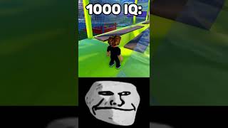 Roblox 1000 IQ Moment🧠Troll Face Memeshorts [upl. by Hpesoy]