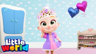 Baby Princess Song  Little World Kids Songs amp Nursery Rhymes [upl. by Einafpets]