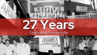 Celebrating 27 Years of Aramex India  Documentary [upl. by Rolfston811]