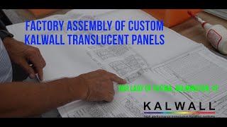 Factory Assembly of Custom Kalwall Translucent Panels  Our Lady of Fatima Panels  Wilmington VT [upl. by Iphigeniah]