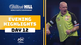 Evening Highlights  Day Twelve  201920 World Darts Championship [upl. by Elahcim461]