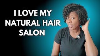 I finally found a natural hair salon in NYC [upl. by Kathleen]