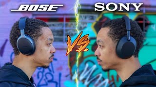 Bose Quietcomfort Ultra Headphones VS Sony WH1000XM5  New ANC KING [upl. by Ariam]