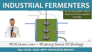 Food Production  Biotechnology  Fermenters  GCSE Biology 91 [upl. by Fey]