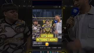 Lets goo peterbot won [upl. by Neeham584]