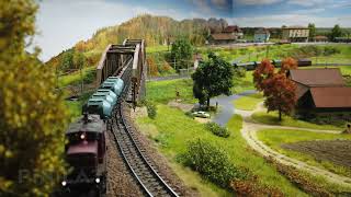 Un des meilleurs réseaux ferroviaires avec des trains miniatures et des locomotives à vapeur [upl. by Barrie]