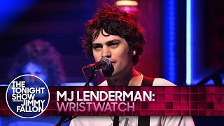 MJ Lenderman Wristwatch  The Tonight Show Starring Jimmy Fallon [upl. by Saref]