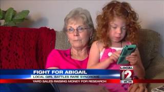 Fight for Abigail Local girl battles rare syndrome [upl. by Eniahpets417]