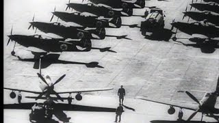 HD Historic Archival Stock Footage WWII  Alaska Russia Sky Route [upl. by Ennoirb]