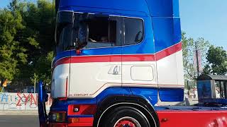 Scania convoy Motor festival 2019 [upl. by Resarf]