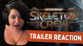 SKELETON CREW D23 TEASER TRAILER REACTION [upl. by Notsuj]